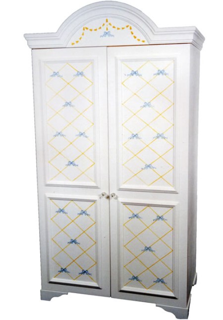 Lattice Bow Armoire