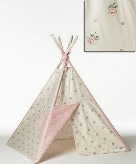 Rose Petal Indoor Tee Pee