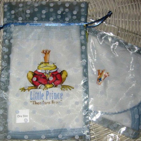 Blue Prince Bib Set