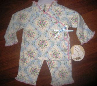 Valentine Blue Layette Set