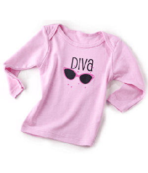 Pink Diva Shirt/Onesie